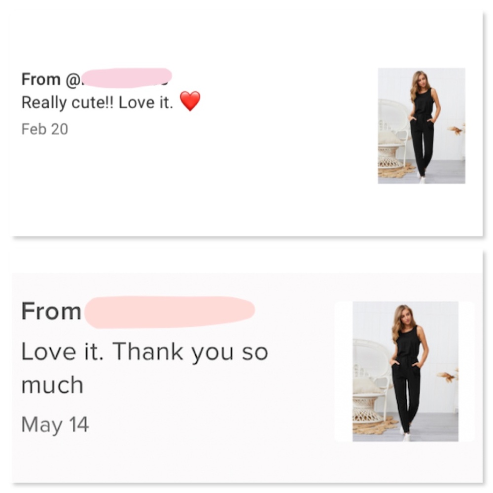 Black Casual Jumpsuit Drawstring Waist - Picture 7 of 10